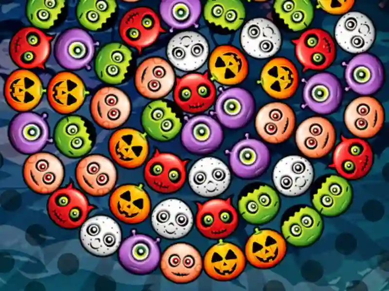 खेल Bubble Wheel Halloween ऑनलाइन