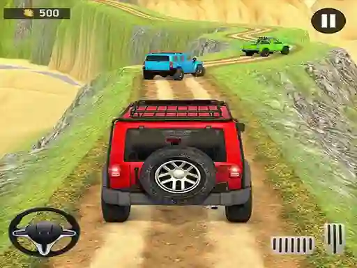 खेल Offroad jeep driving ऑनलाइन