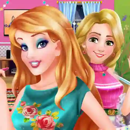 खेल Fun Girls Night ऑनलाइन