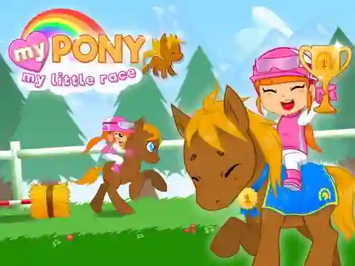खेल My Pony My Little Race ऑनलाइन