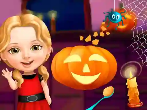 खेल Sweet Baby Girl Halloween Fun ऑनलाइन