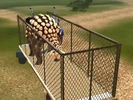 खेल Dino Truck Transport ऑनलाइन