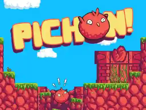 खेल Pichon: The Bouncy Bird ऑनलाइन