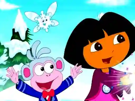 खेल Dora Find 5 Differences ऑनलाइन