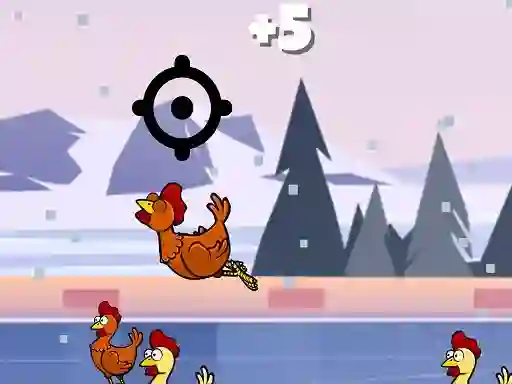 खेल Chicken Shooting 2D ऑनलाइन