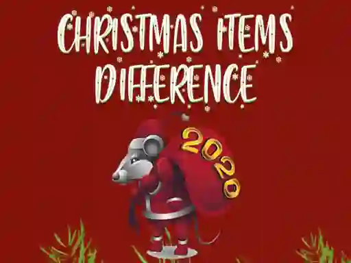 खेल Christmas Items Differences ऑनलाइन