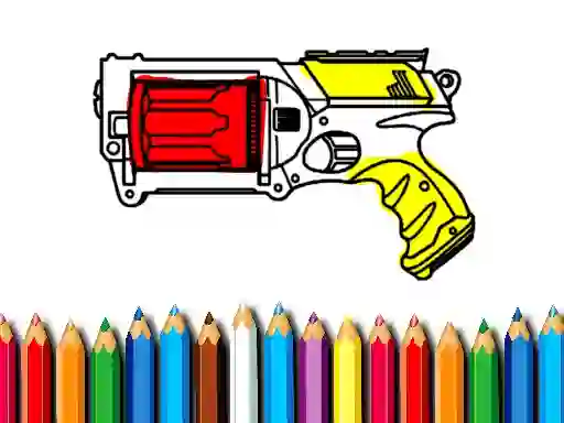 खेल Back To School: Nerf Coloring Book ऑनलाइन