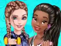 खेल Princesses Workout Buddies ऑनलाइन