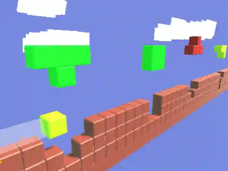 खेल Block Rush 3D ऑनलाइन