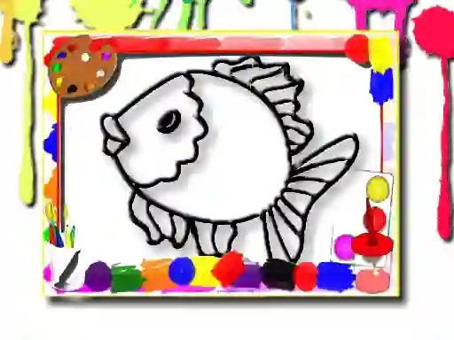 खेल Fish Coloring Book ऑनलाइन