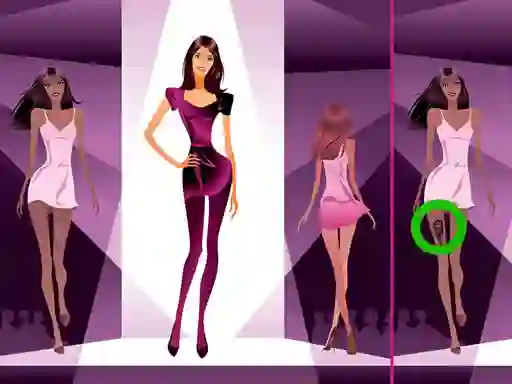 खेल Fashion Models Differences ऑनलाइन