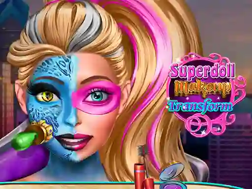 खेल Super Doll Makeup Transform ऑनलाइन