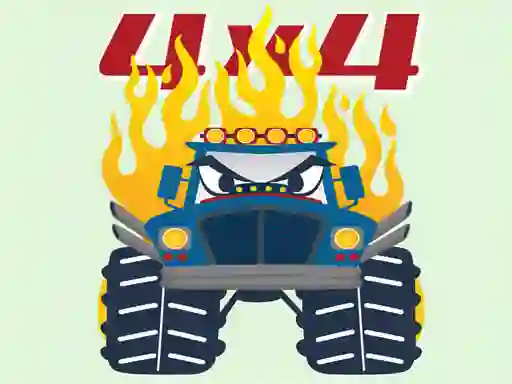 खेल Monster Trucks Coloring Pages ऑनलाइन