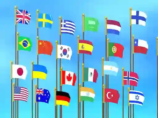 खेल Flag Puzzle Jam: Collect Flags ऑनलाइन