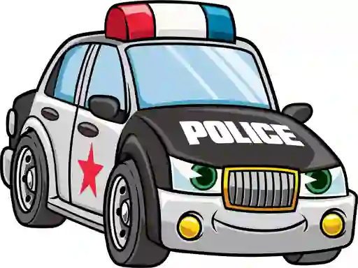 खेल Cartoon Police Cars ऑनलाइन