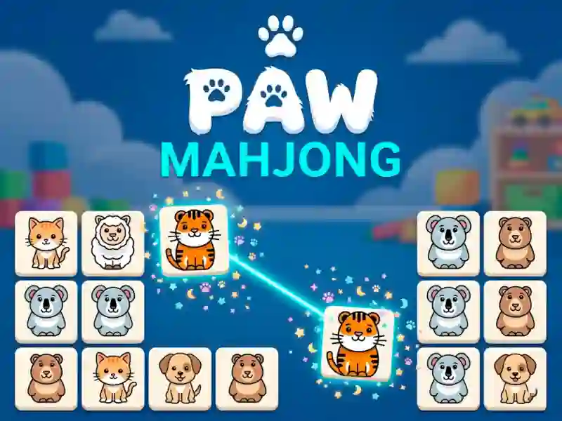खेल Paw Mahjong ऑनलाइन