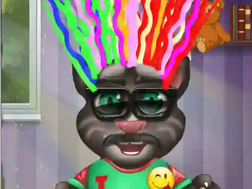 खेल Baby Talking Tom Hair Salon ऑनलाइन