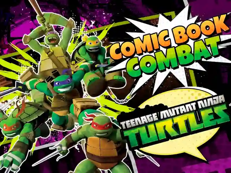 खेल Teenage Mutant Ninja Turtles Comic book Combat ऑनलाइन