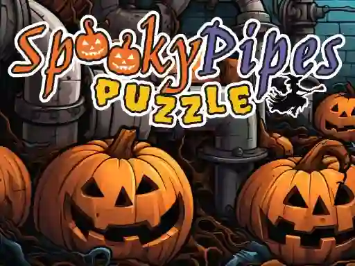 खेल Spooky Pipes Puzzle ऑनलाइन