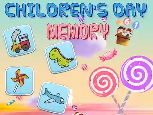 खेल Children's Day Memory ऑनलाइन
