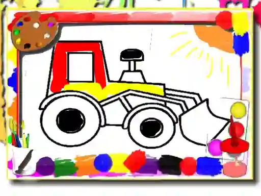 खेल Back to School: Kids Car Coloring ऑनलाइन