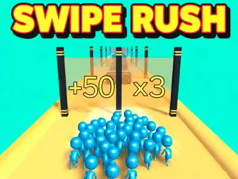 खेल Swipe Rush ऑनलाइन