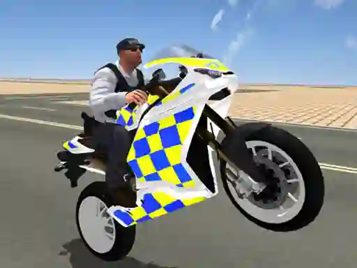 खेल Super Stunt Police Bike Simulator 3D ऑनलाइन