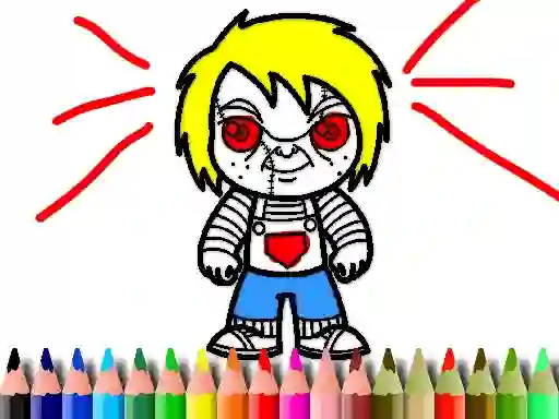 खेल Scary Boy Coloring Book ऑनलाइन