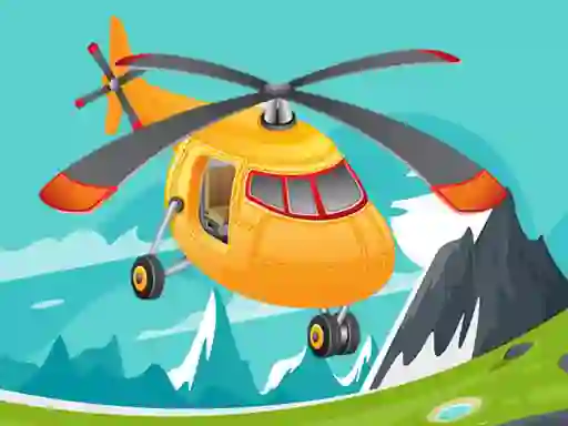 खेल Helicopter Jigsaw ऑनलाइन