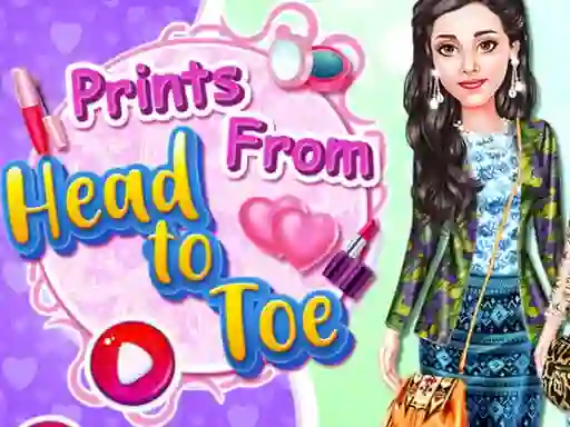 खेल Prints From Head To Toe ऑनलाइन