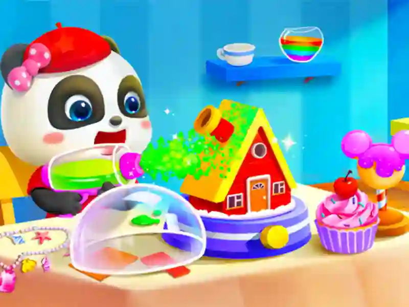 खेल Baby Panda Kids Crafts DIY ऑनलाइन