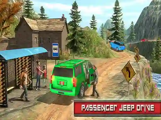 खेल Jeep Passeger Offroad Mountain Simulation Game ऑनलाइन