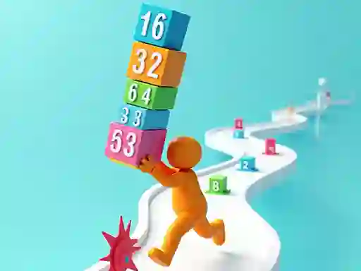 खेल Cube Stack 2048 ऑनलाइन