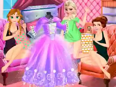 खेल Princesses Dreamy Dress ऑनलाइन