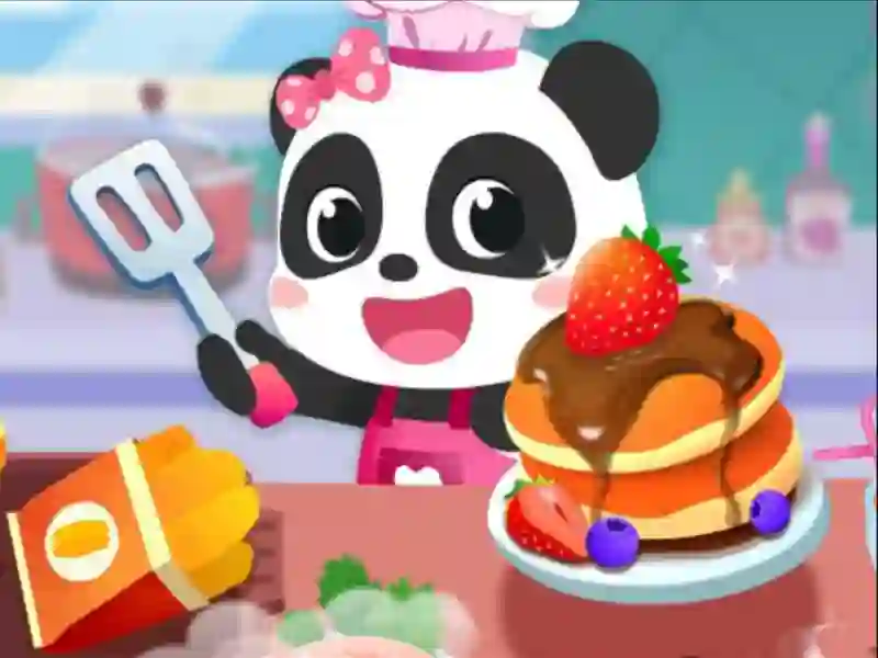 खेल Baby Panda Breakfast Cooking ऑनलाइन