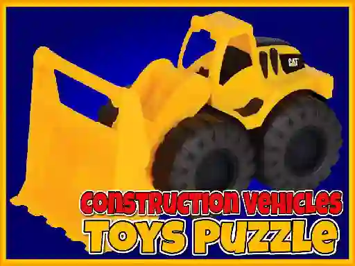 खेल Construction Vehicles Toys Puzzle ऑनलाइन