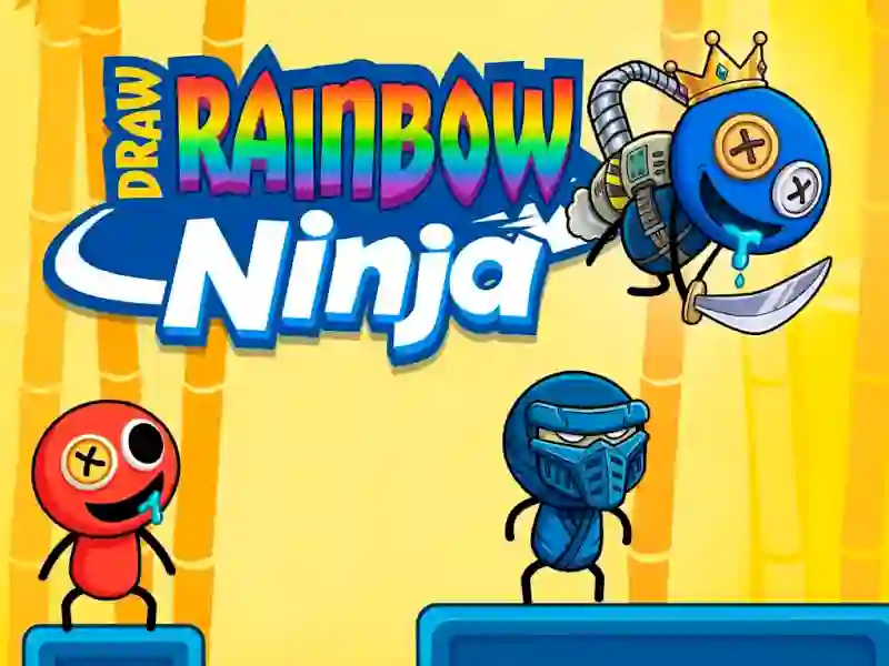 खेल Draw Rainbow Ninja ऑनलाइन