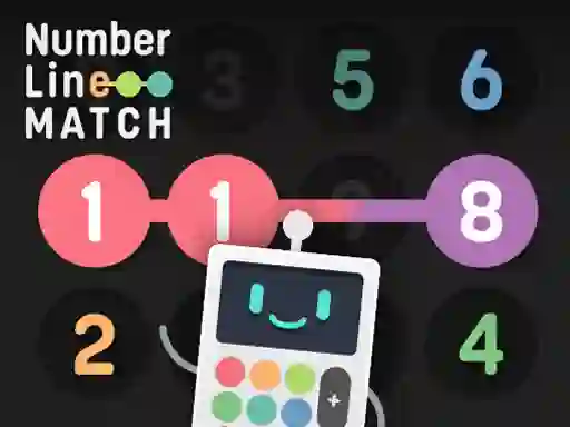 खेल Number Line Match ऑनलाइन