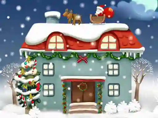 खेल Christmas Rooms Differences ऑनलाइन