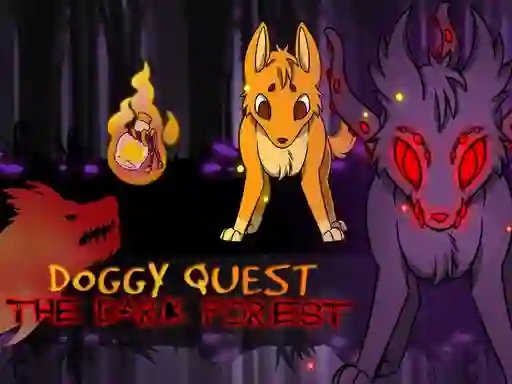 खेल Doggy Quest The Dark Forest ऑनलाइन