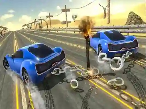 खेल Chain Car Stunt ऑनलाइन
