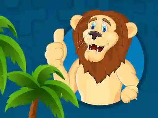 खेल Strong Lions Jigsaw ऑनलाइन