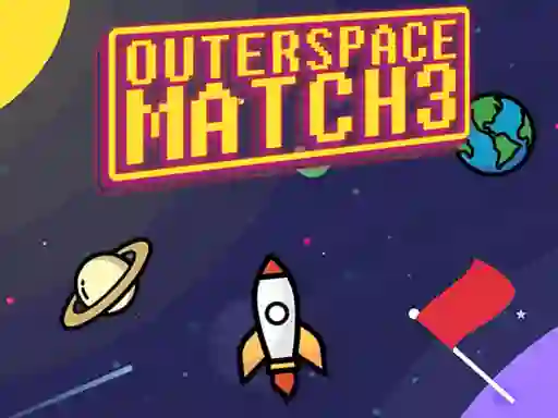 खेल Outerspace Match 3 ऑनलाइन