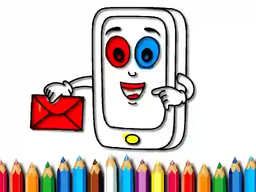 खेल Mobile Phone Coloring Book ऑनलाइन
