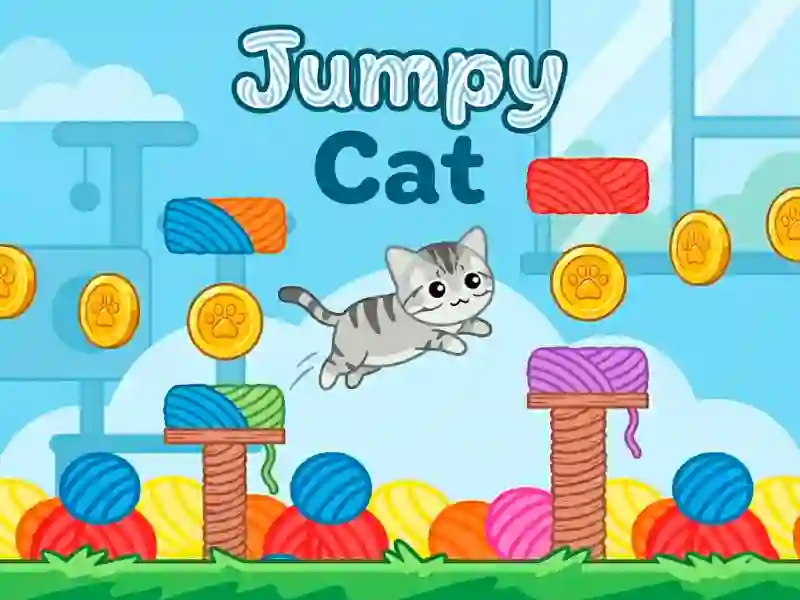 खेल Jumpy Cat ऑनलाइन