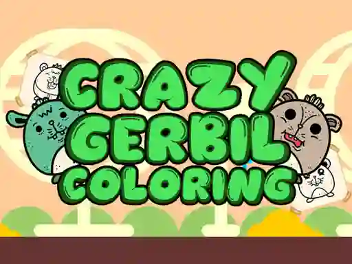 खेल Crazy Gerbil Coloring ऑनलाइन
