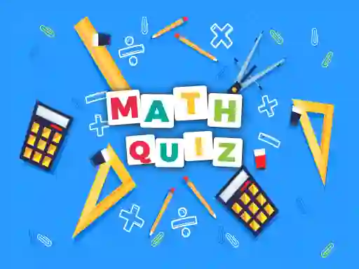 खेल Math Quiz Game ऑनलाइन