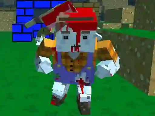 खेल Pixel Gun Apocalypse 4 Zombie Invazion ऑनलाइन
