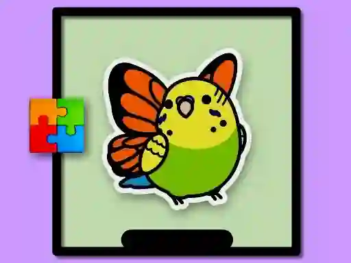 खेल Cute Budgie Puzzle ऑनलाइन