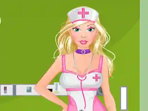 खेल Barbie Nurse ऑनलाइन